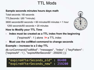 Lightning Talk: MATH is Hard : TTL Index Configuration and ...
