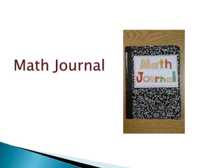 Math Journal - Grade 7 Chadwick International School
