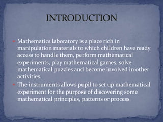 Math lab instruments | PPT