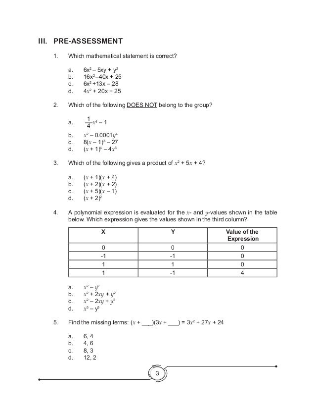grade 8 term 3 maths assignment pdf