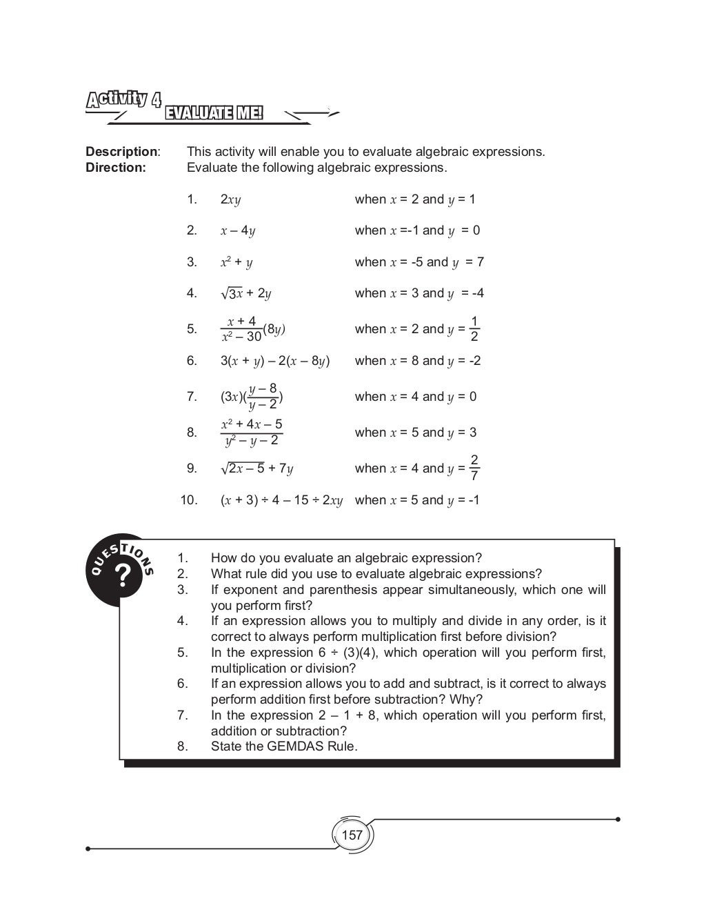 K to 12 Grade 8 Math Learners Module Quarter 2