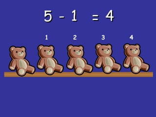 55 -- 11 == 44
1 2 3 4
 