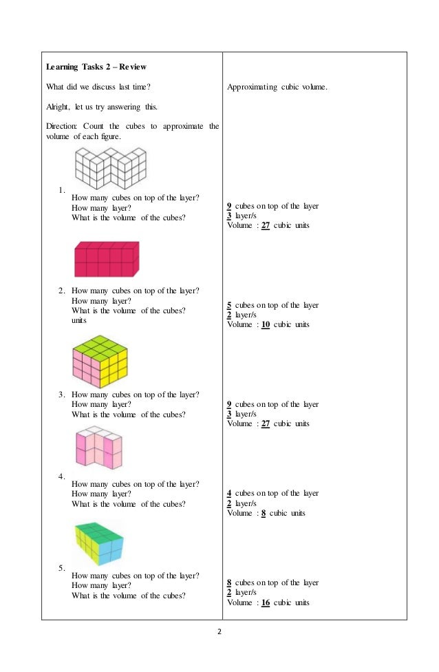 Lesson Plan i Mathematics