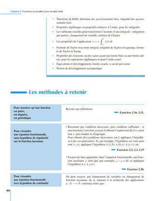 Mathématiques méthodes et exercices mp | PDF