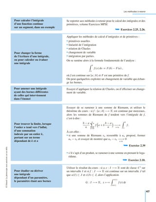 Mathématiques méthodes et exercices mp | PDF
