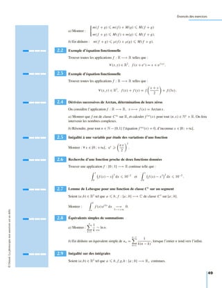 Mathématiques méthodes et exercices mp | PDF