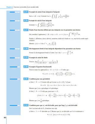 Mathématiques méthodes et exercices mp | PDF