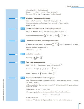 Mathématiques méthodes et exercices mp | PDF