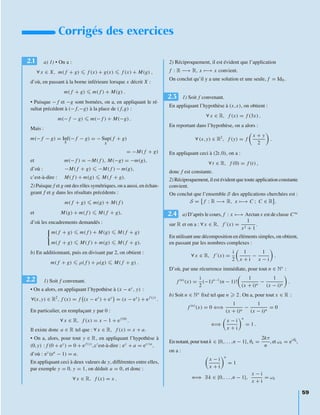 Mathématiques méthodes et exercices mp | PDF