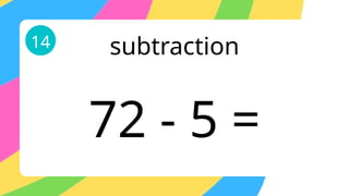 Subtraction Shape Examples Interactive Math Mentals: Counting, Addition, Subtraction, and Shapes ...