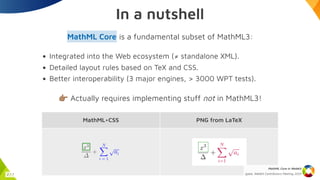 MathML Core in WebKit | PDF
