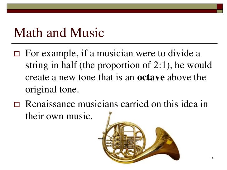 Math and music