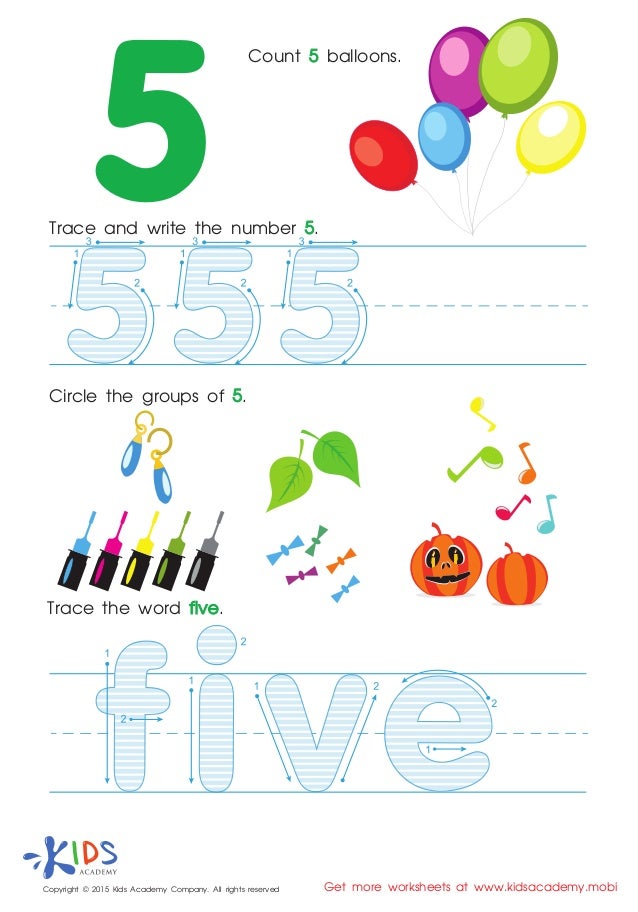 printable math worksheets for preschool and kindergarten kids