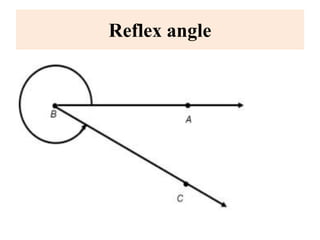 Reflex angle
 
