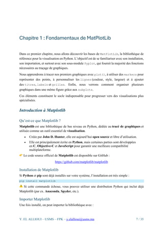 Introduction complète à MatPlotLib : Fondamentaux, Graphiques 2D et ...