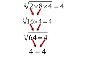 3
    2 8 4    4
3
    16 4 4
3
    64 4
    4   4
 