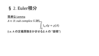  2. Eulere
g Lemma
? ? ?: ??? ??????? ˌ
?
1 ? ?? = ?(?)
(i.e. A ζxv򤫤ޤ A  e)
 