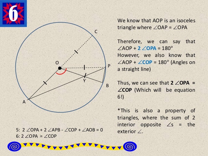 Angle at centre is twice angle at circumference proof