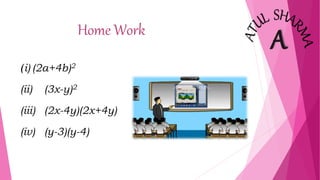 Math(algebric expression) ppt by Atul sharma | PPTX
