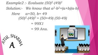 Math(algebric expression) ppt by Atul sharma | PPTX