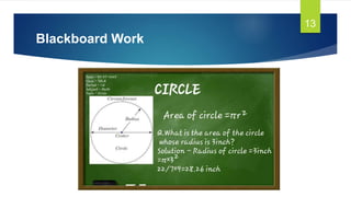 Blackboard Work
13
 