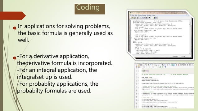 Uses Of Calculus is Computer Science | PPT