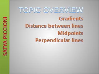 Perpendicular lines, gradients, IB SL Mathematics