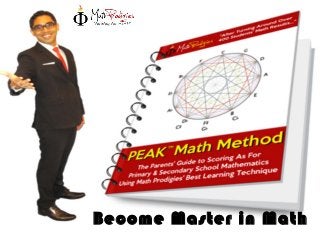 Become Master in Math
 