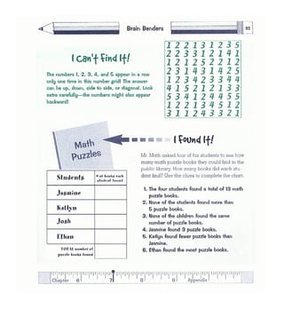 Math puzzles book_