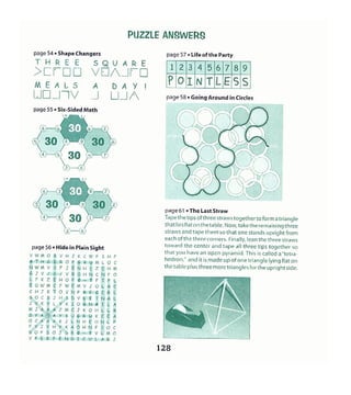 Math puzzles book_