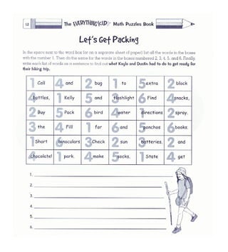 Math puzzles book_