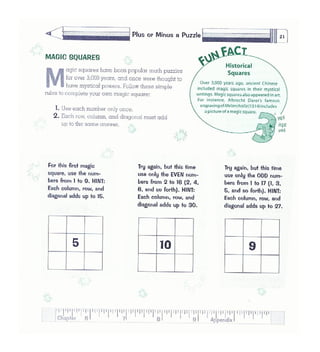Math puzzles book_
