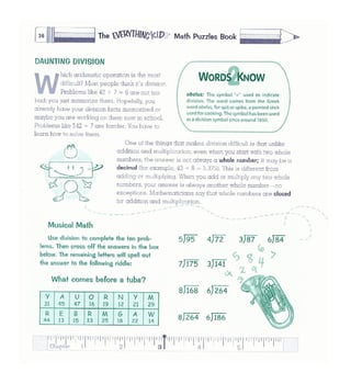 Math puzzles book_