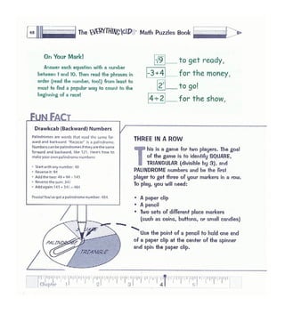 Math puzzles book_