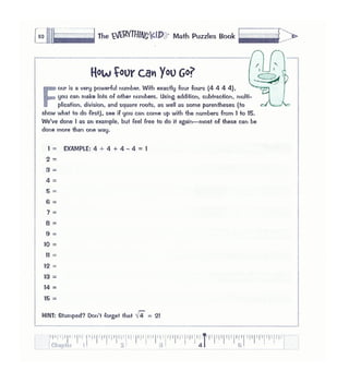 Math puzzles book_