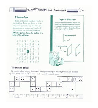 Math puzzles book_