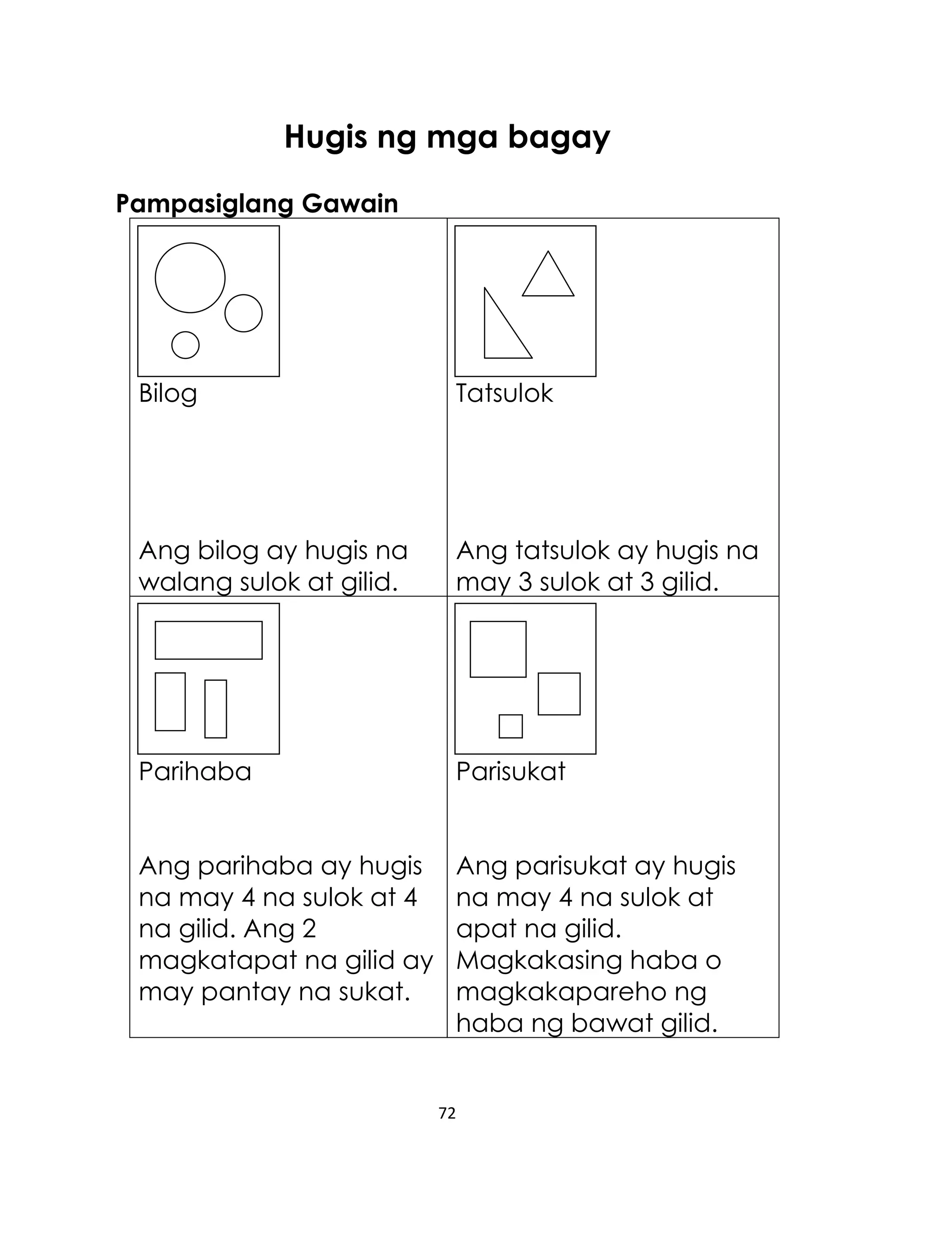 K TO 12 GRADE 1 LEARNING MATERIAL IN MATHEMATICS (Q3-Q4) | PDF