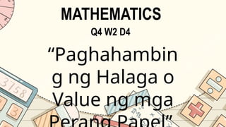 Barya Math Halaga ng perang barya ng Pilipinas Math | PPTX