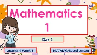 MATH Q4 WEEK 1 Day 1. powerpoint presentation | PPTX