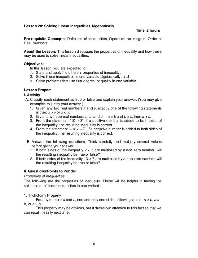 grade 7 Math quarter 3