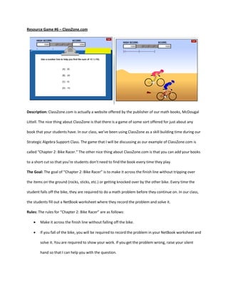 Math Resource Portfolio | PDF