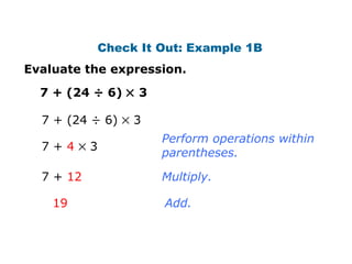 Math Interim Math review for interim 1 | PPT