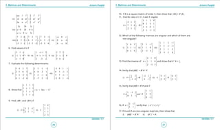 Maths 11 | PDF