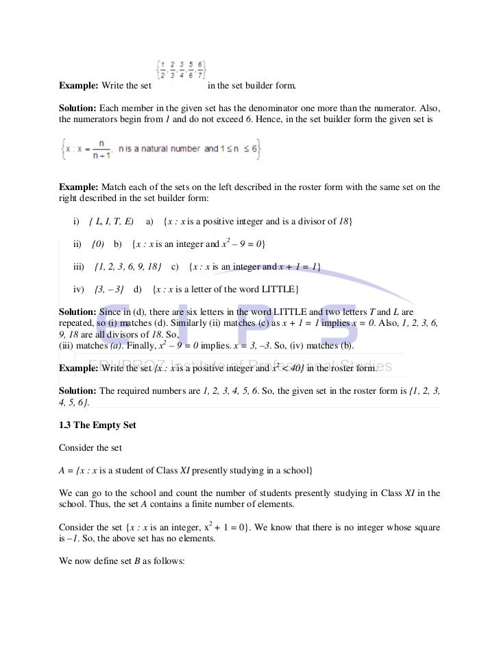 maths set roster form