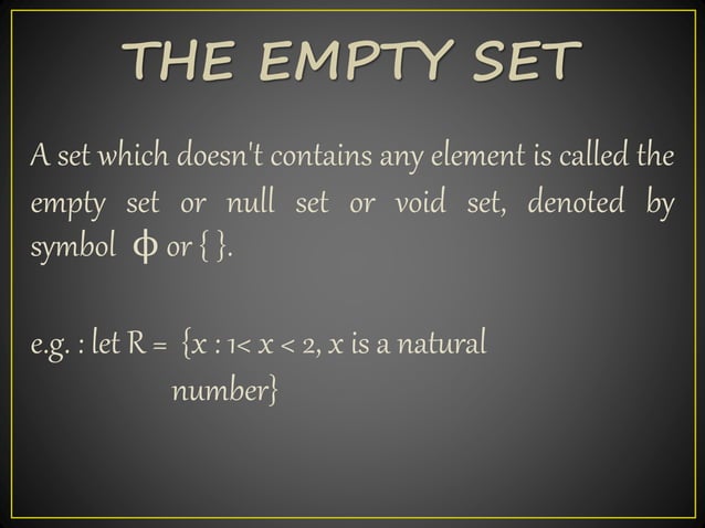 Sets PowerPoint Presentation | PPTX