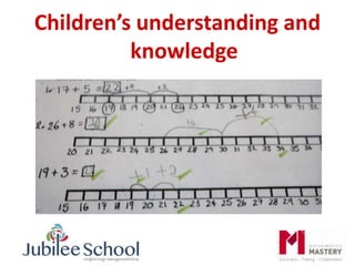 Children’s understanding and
knowledge
 