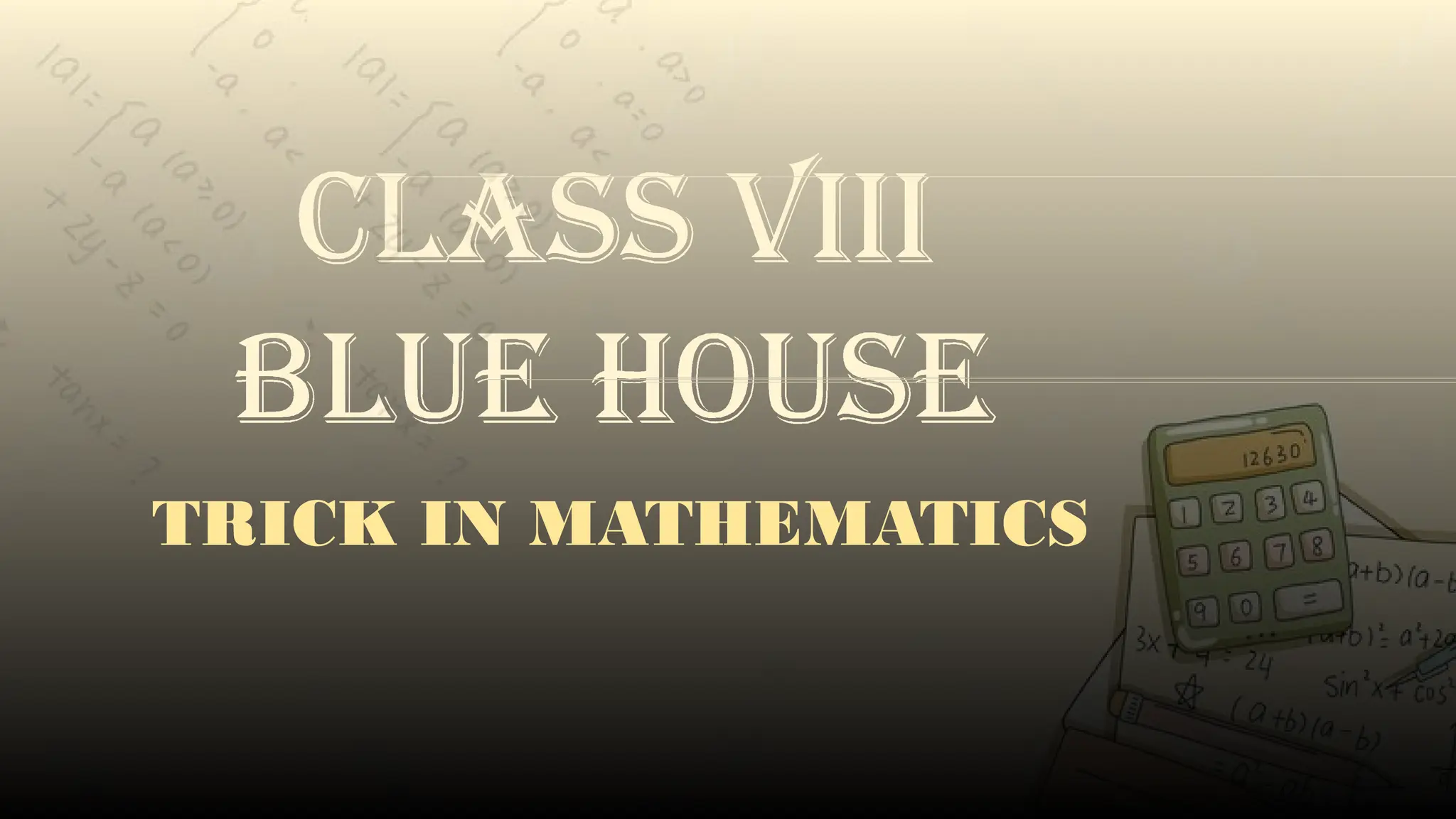 MATHS class 8 powerpoint presentation on | PPTX