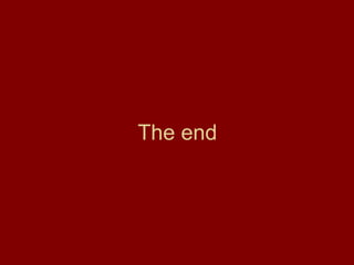 The end 