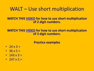 Maths Y4 Week 1 days 1, 2, 3, 4 and 5