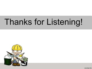 Thanks for Listening!
 
